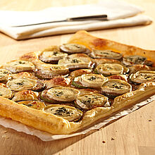 Chavroux- Tarte Flambee med figner