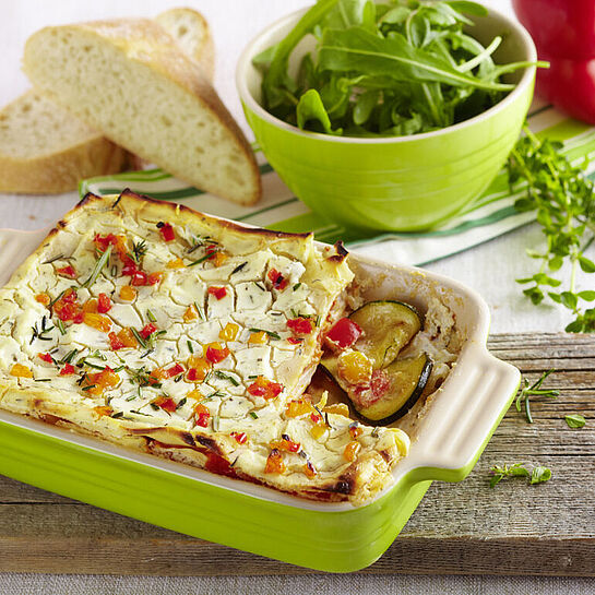 Vegetarisk lasagne 